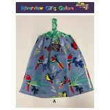 Crochet Top Hand Towel / Tea Towel - Parrots Crochet Top Hand Towel / Tea Towel - Parrots